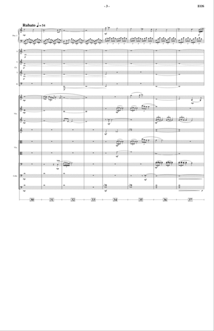 THE QUIET HEART Full Orchestra scores gallery preview page 5