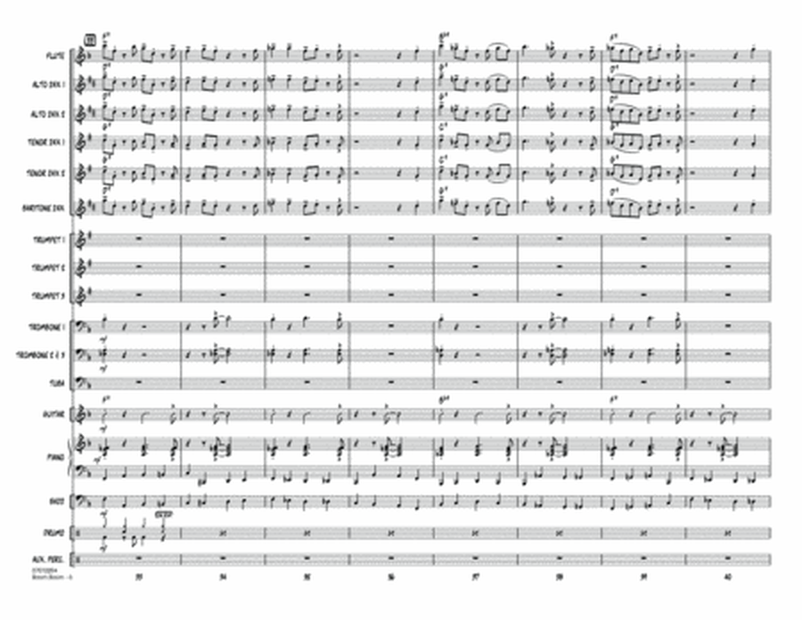 Boom Boom - Conductor Score (Full Score)