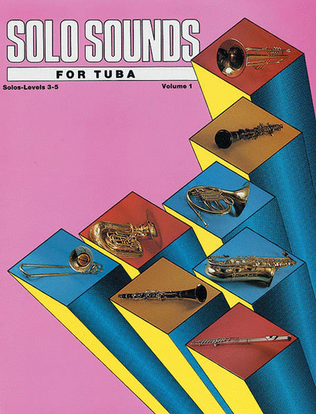 Book cover for Solo Sounds for Tuba, Volume 1
