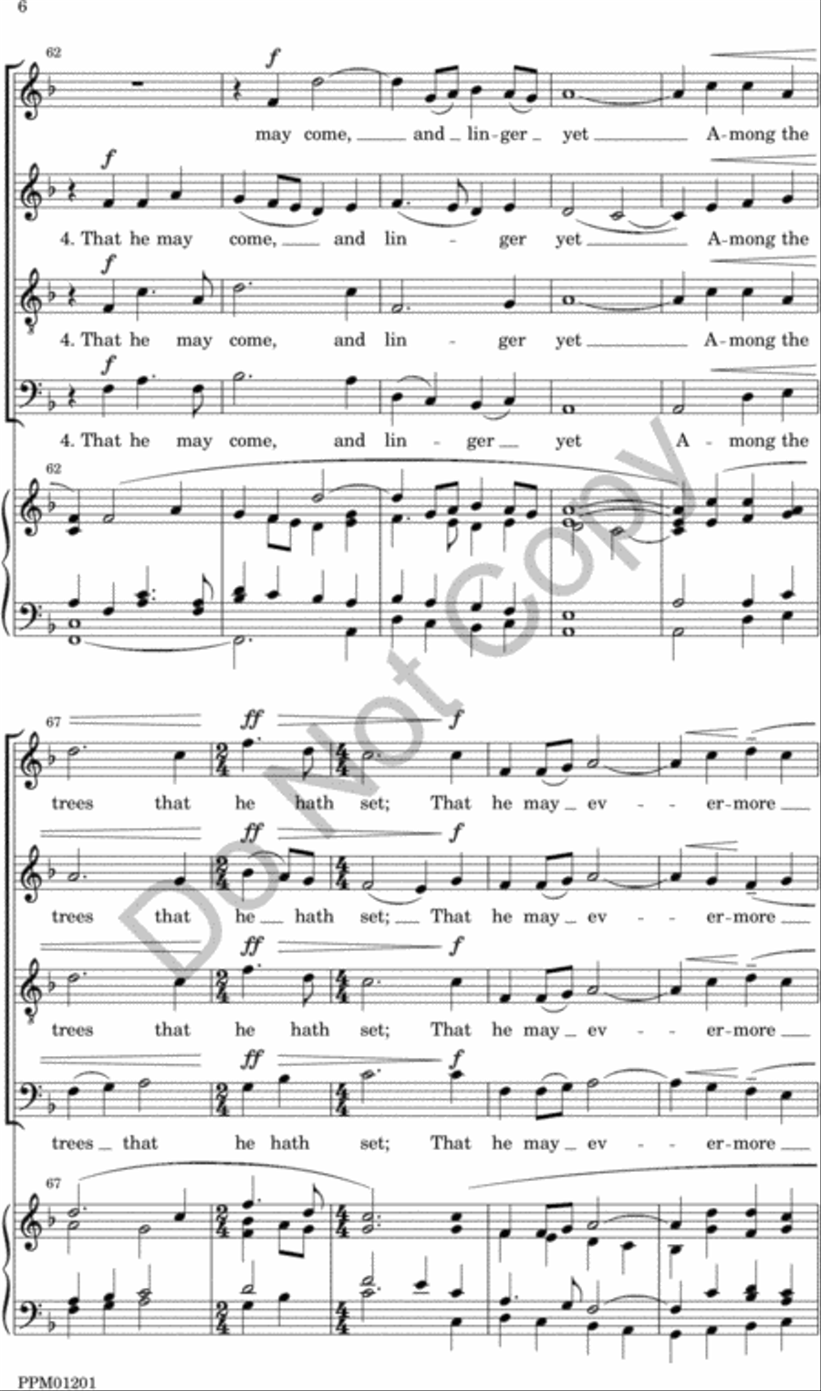 The Garden 4-Part scores gallery preview page 7