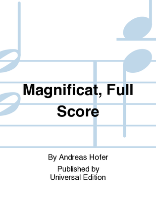 Magnificat, Full Score
