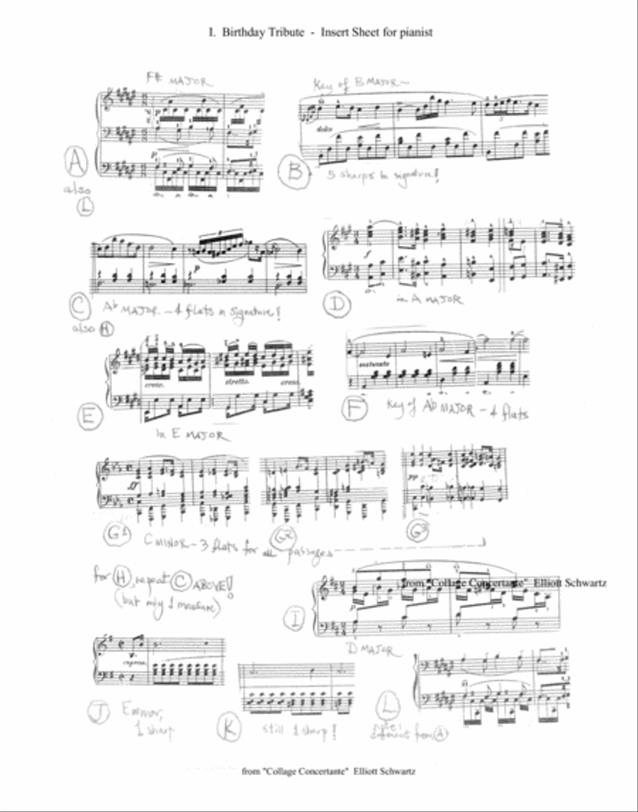 [Schwartz] Blossoms and Canons Piano Solo scores gallery preview page 4