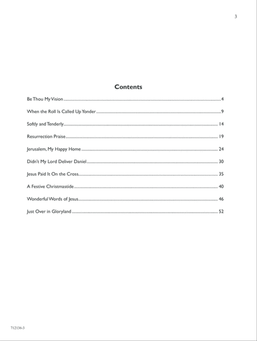 High King of Heaven Piano Solo scores gallery preview page 3