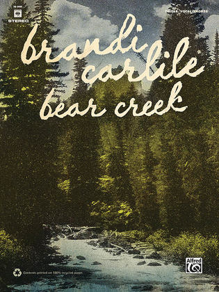 Book cover for Brandi Carlile – Bear Creek