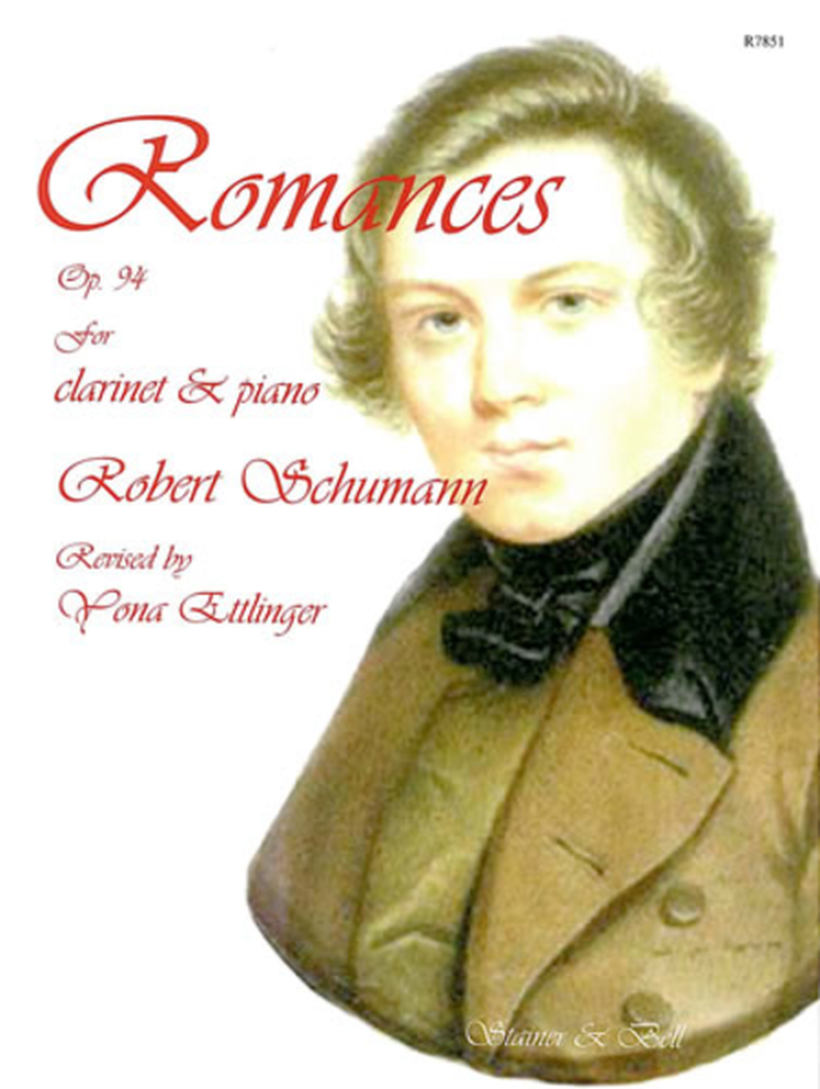 Romances, Op. 94, for Clarinet and Piano