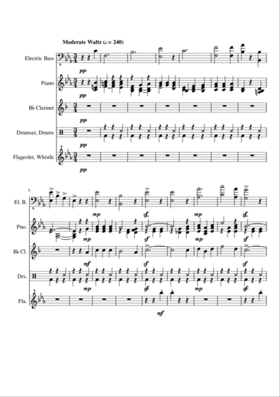 10,000 Reasons (Bless The Lord) Small Ensemble scores gallery preview page 1