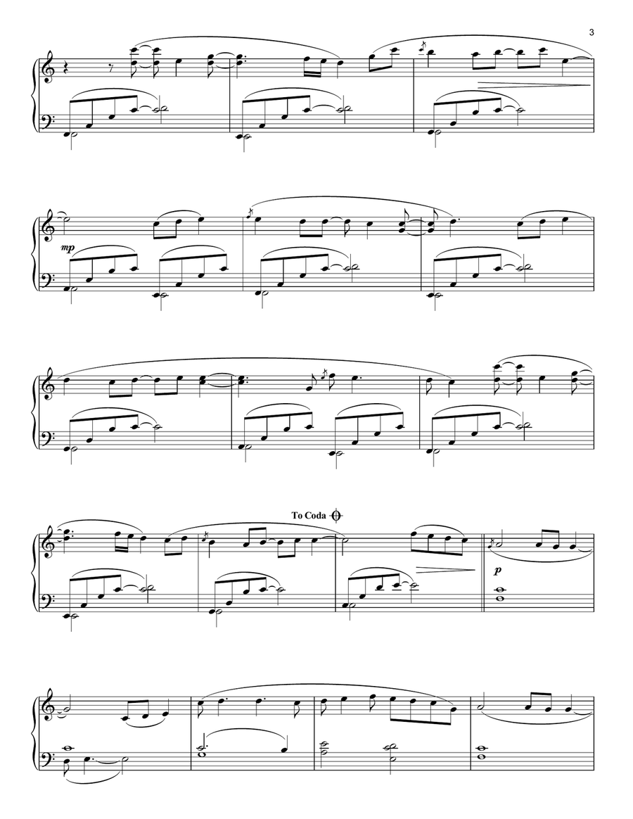 Story Of You Piano Solo scores gallery preview page 3