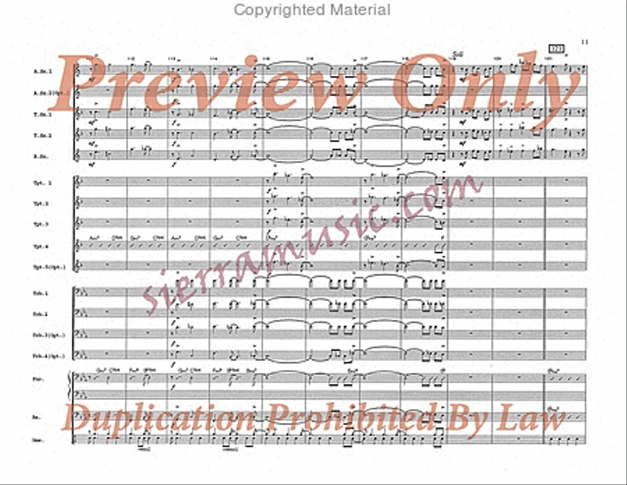 On Green Dolphin Street On Green Dolphin Street Big Band scores gallery preview page 12