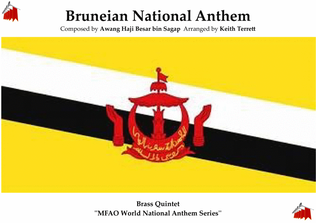Bruneian National Anthem "Allah Peliharakan Sultan" for Brass Quintet