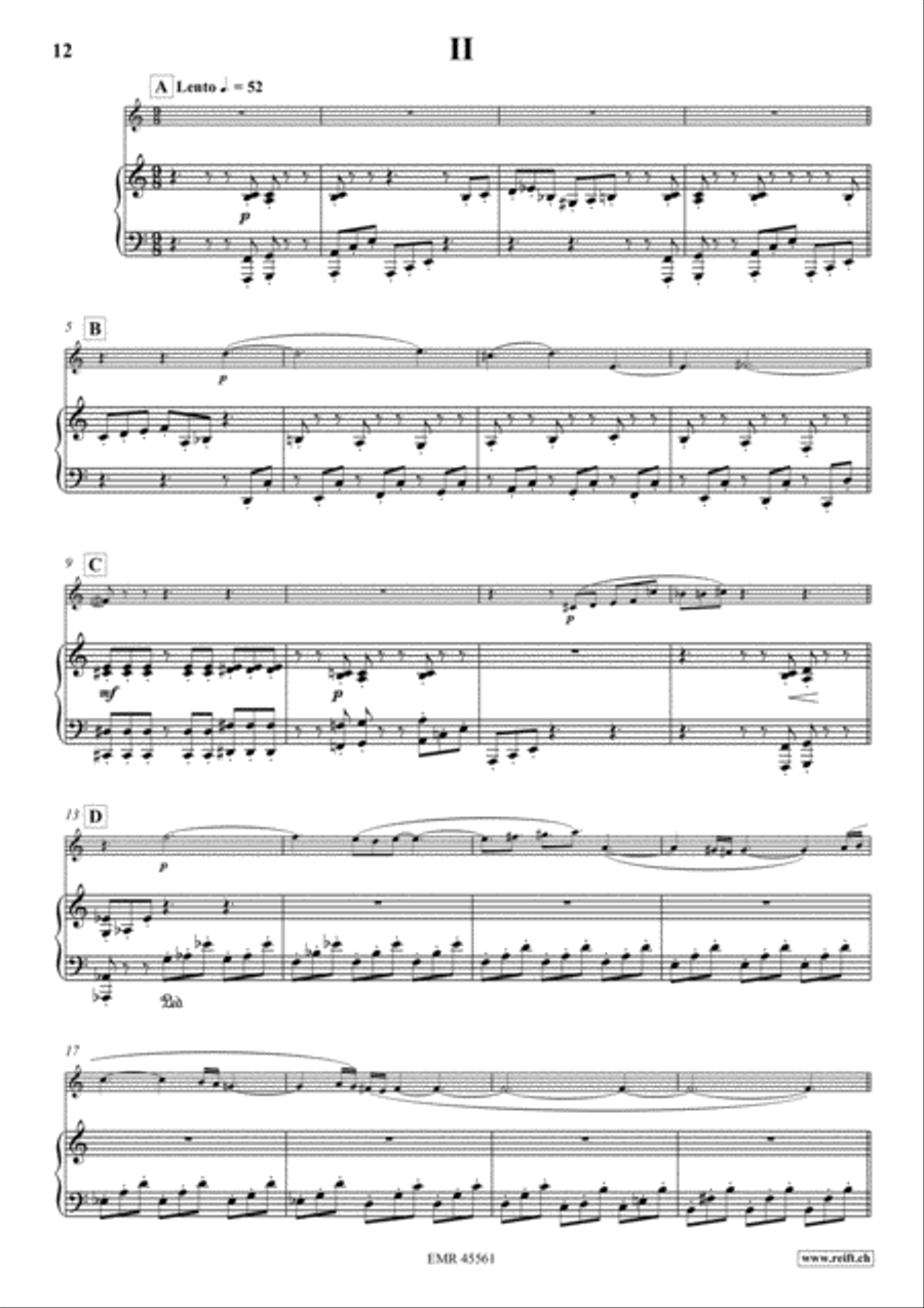 Konzert Op. 42 Clarinet Solo scores gallery preview page 7