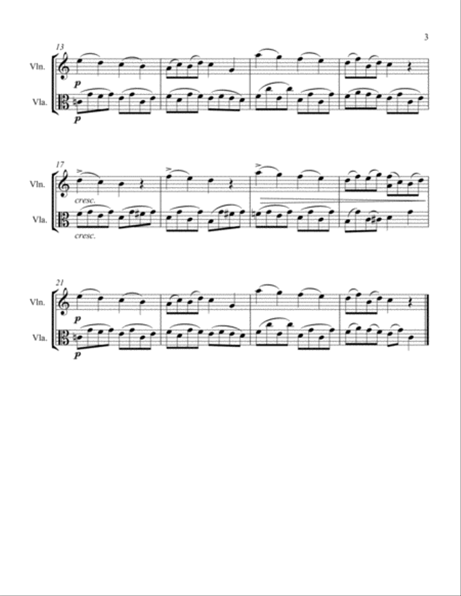 Melody Melody String Duet scores gallery preview page 3