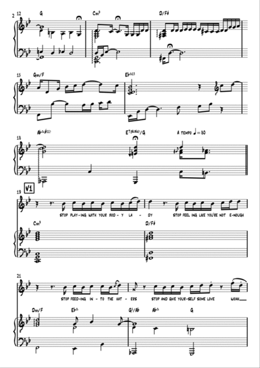 Queen Voice scores gallery preview page 2