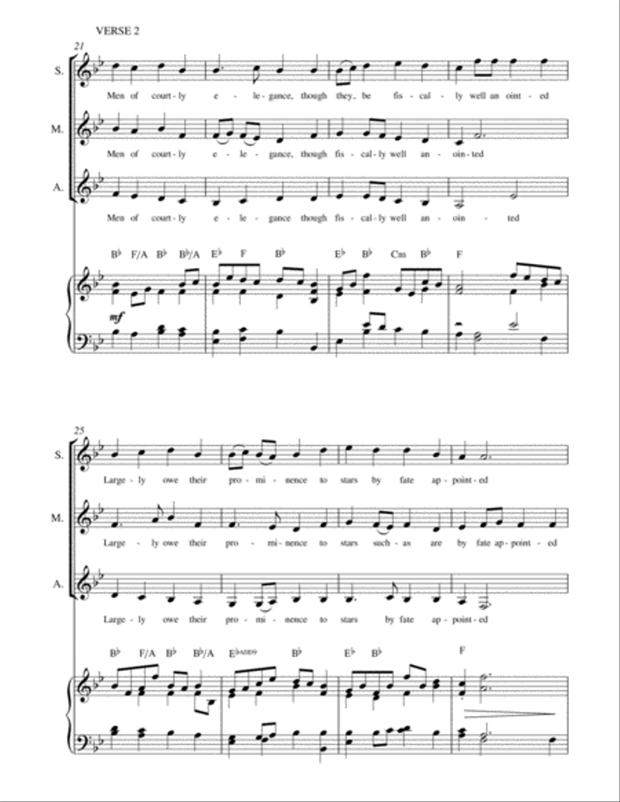 Men of Wealth and Privilege - song from the musical John Paul Jones SA scores gallery preview page 5