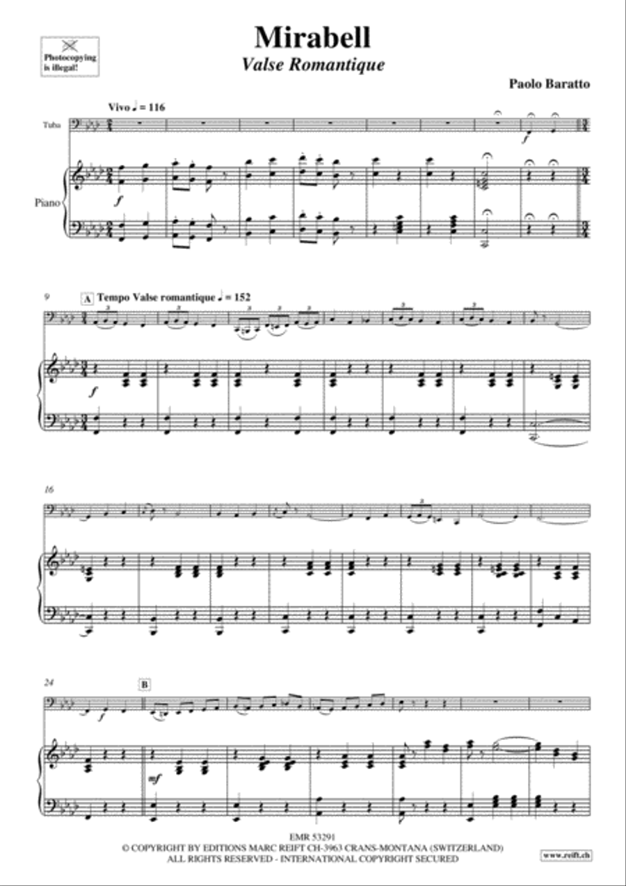Mirabell Tuba scores gallery preview page 4