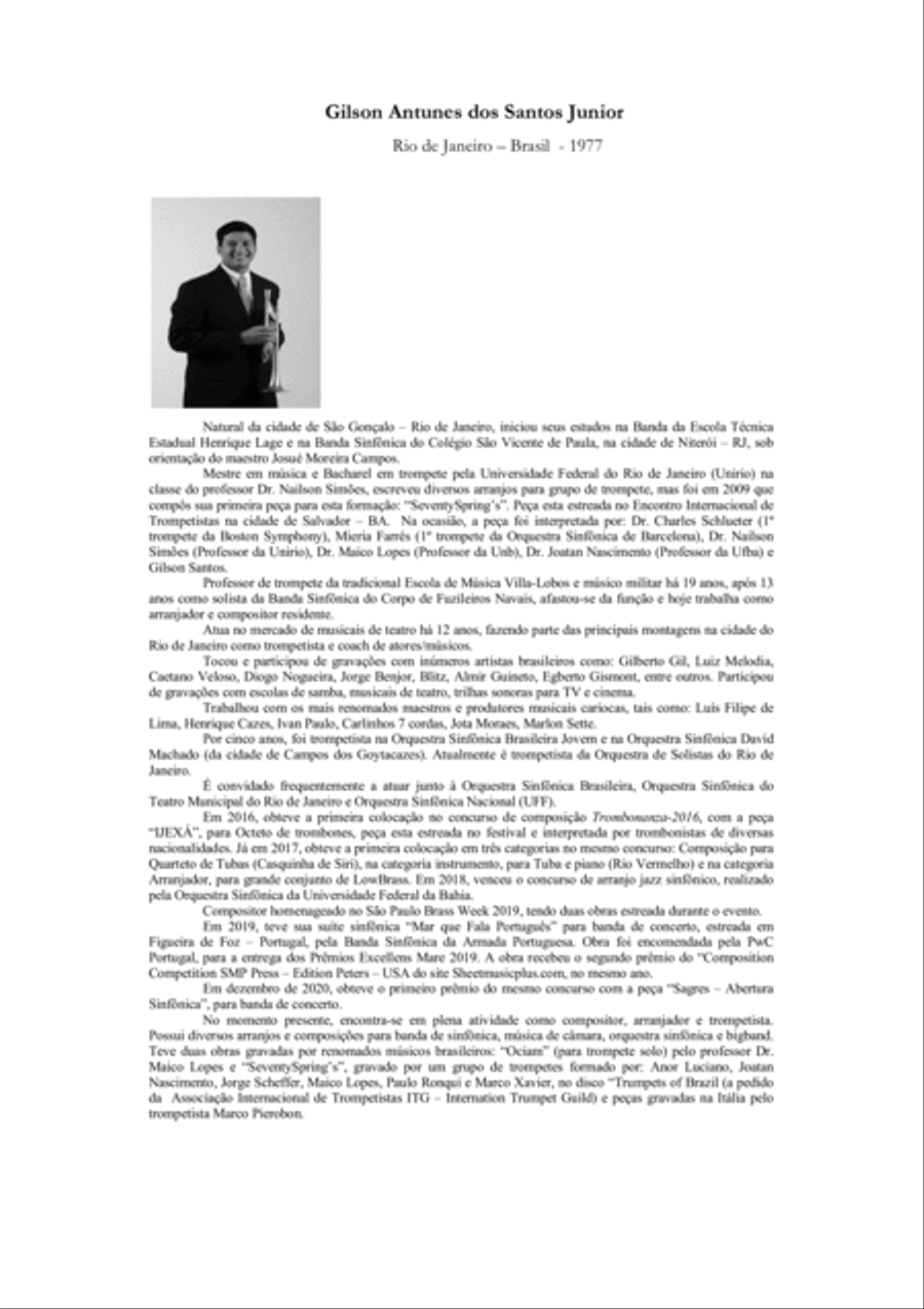 Serenade for Trumpet and String Orchestra Chamber Orchestra scores gallery preview page 3