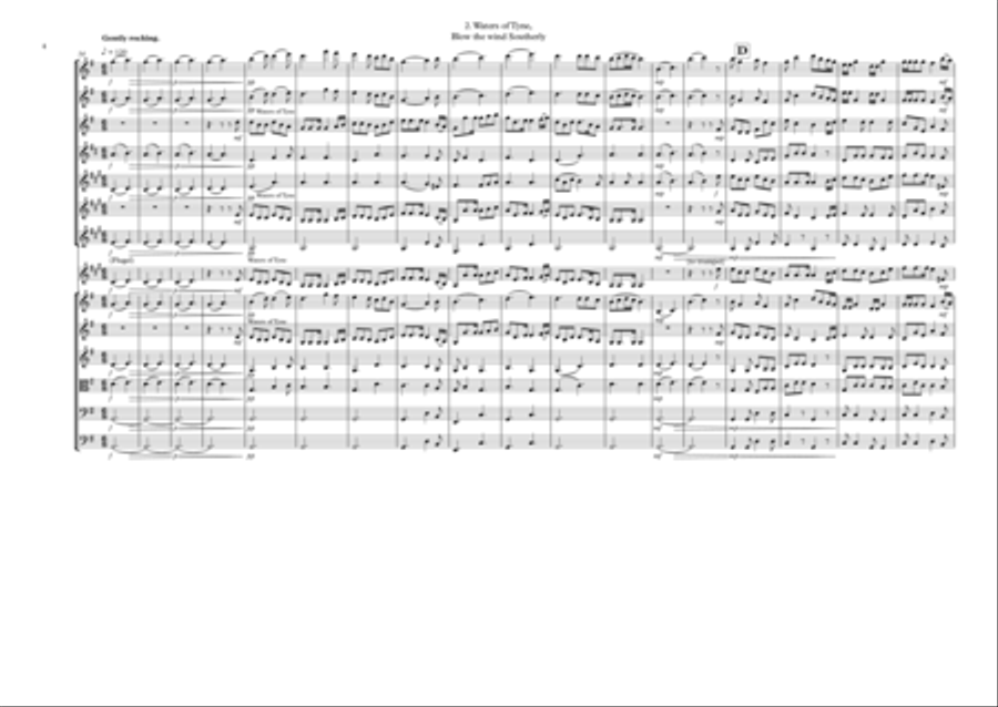 Tyneside Suite Chamber Orchestra scores gallery preview page 4