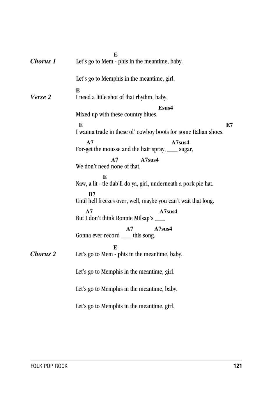 Memphis In The Meantime Acoustic Guitar scores gallery preview page 2