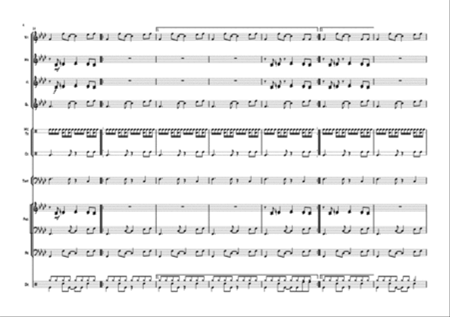 Cantaloop (flip Fantasia) Percussion Ensemble scores gallery preview page 4