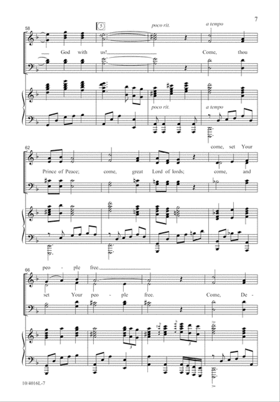We Wait for Thee 4-Part scores gallery preview page 7