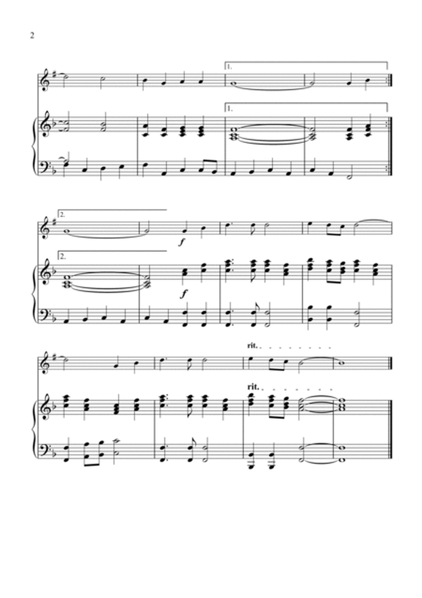 Kumbaya for Tenor Saxophone and Piano image number null