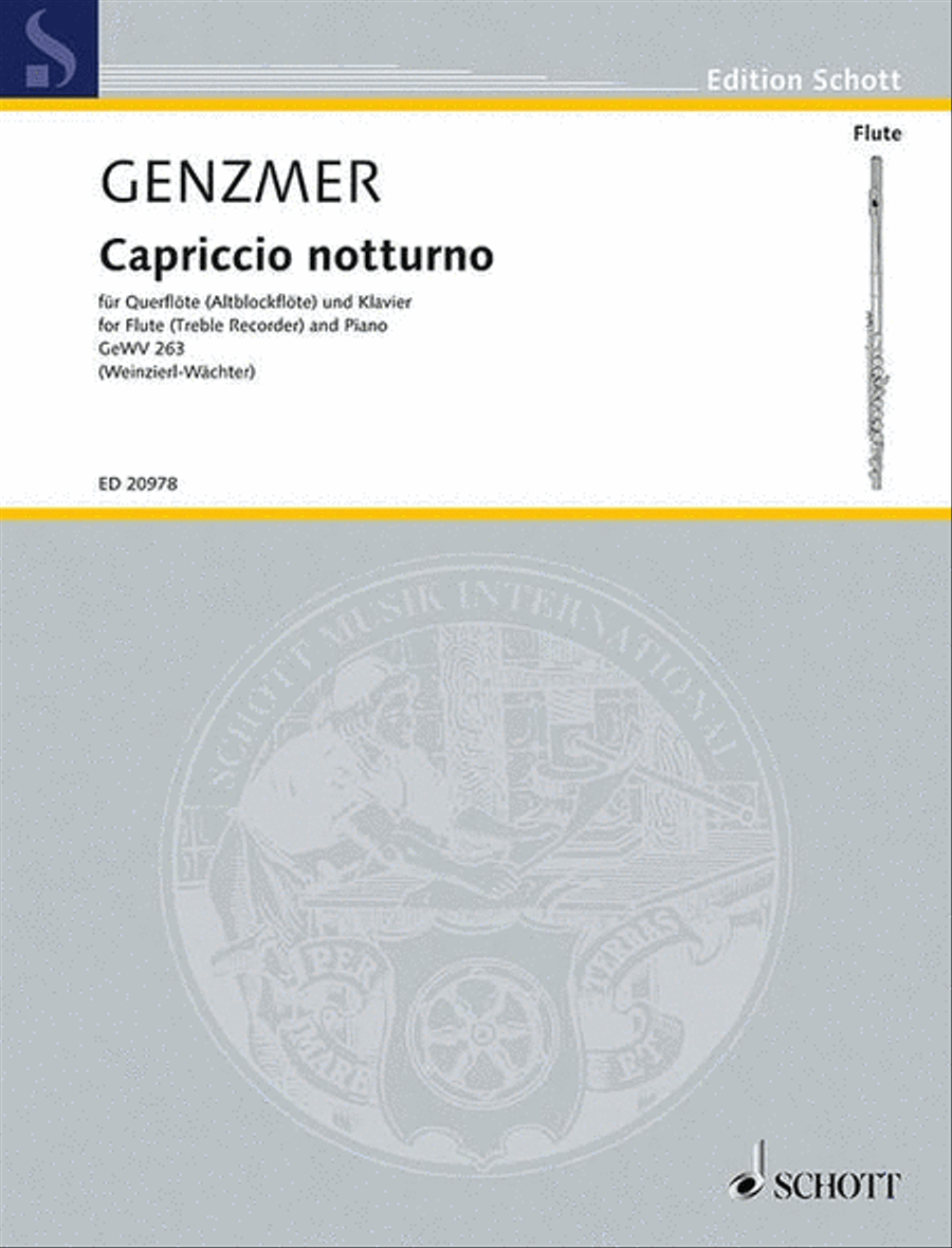 Capriccio notturno Flute scores gallery preview page 1