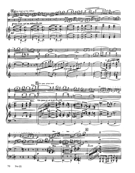 Ravel - Piano Trio (Score)
