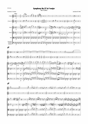 Haydn - Symphony No.17 in F major, Hob.I:17
