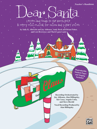 Book cover for Dear Santa: Letters and Songs to the North Pole - CD Kit