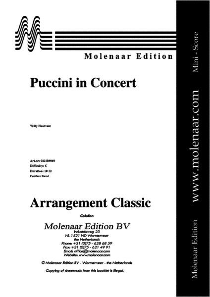 Puccini in Concert