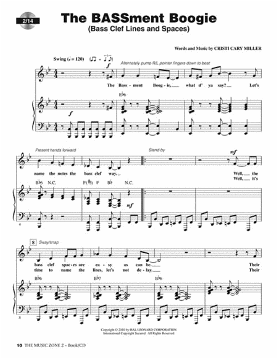 The Music Zone 2 The Music Zone 2 Choir scores gallery preview page 2