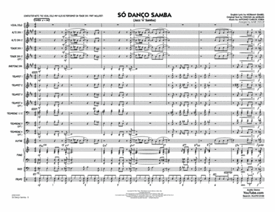 Só Danço Samba (Jazz 'n' Samba) (arr. Mark Taylor) - Conductor Score (Full Score)