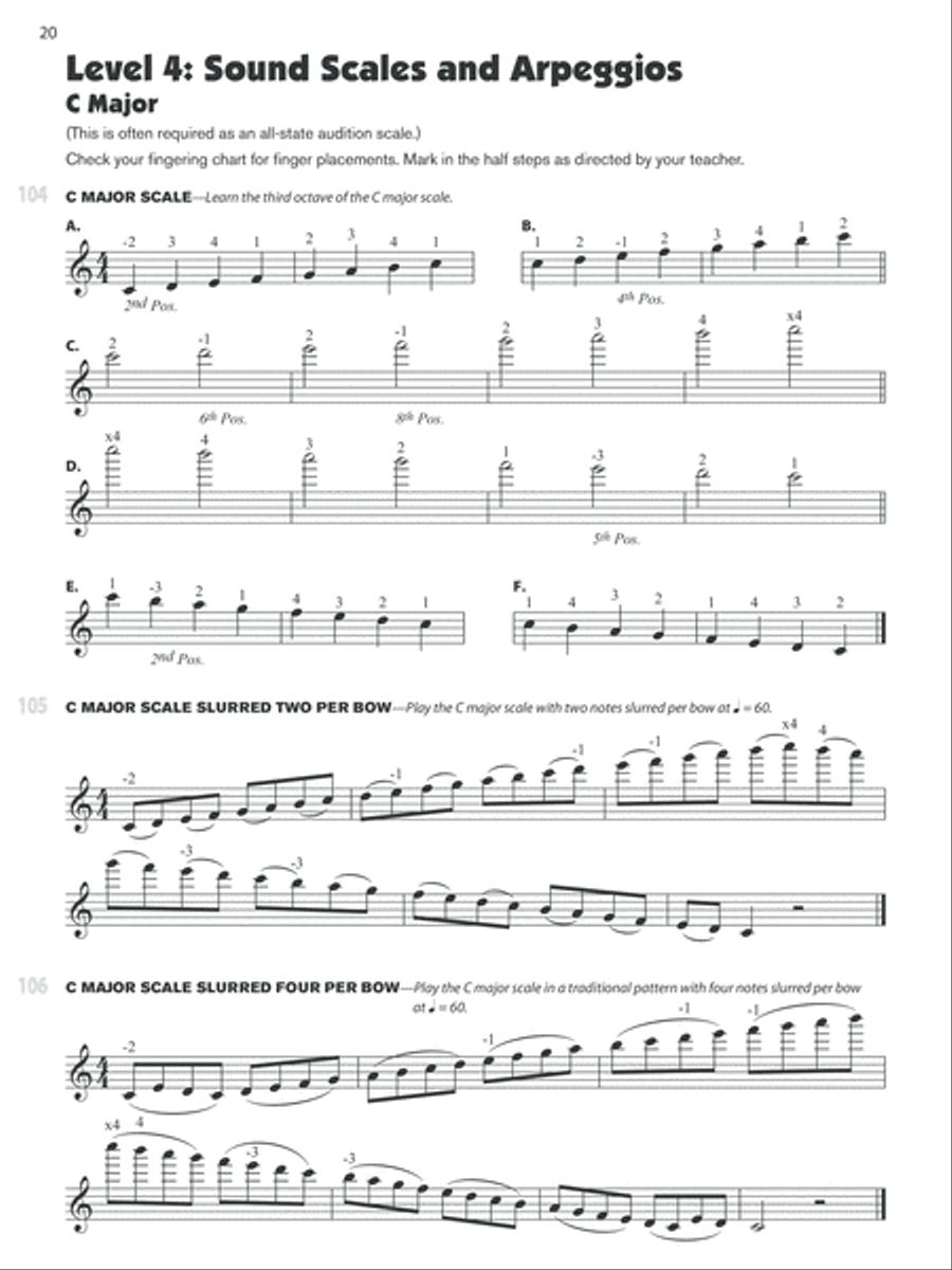 Sound Innovations for String Orchestra -- Sound Development (Advanced) Chamber Orchestra scores gallery preview page 5