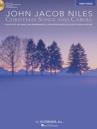 Book cover for Christmas Songs and Carols