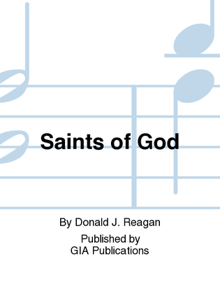 Book cover for Saints of God