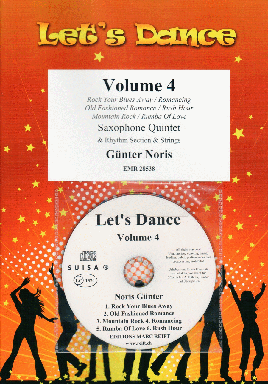 Let's Dance Volume 4 Saxophone Quintet scores gallery preview page 1