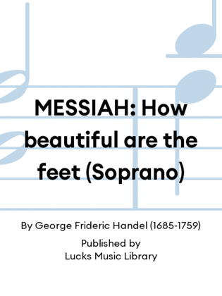 MESSIAH: How beautiful are the feet (Soprano)