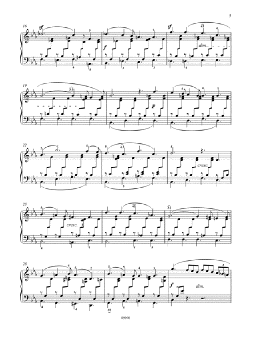 6 Songs Without Words, Op. 38 Piano Solo scores gallery preview page 2