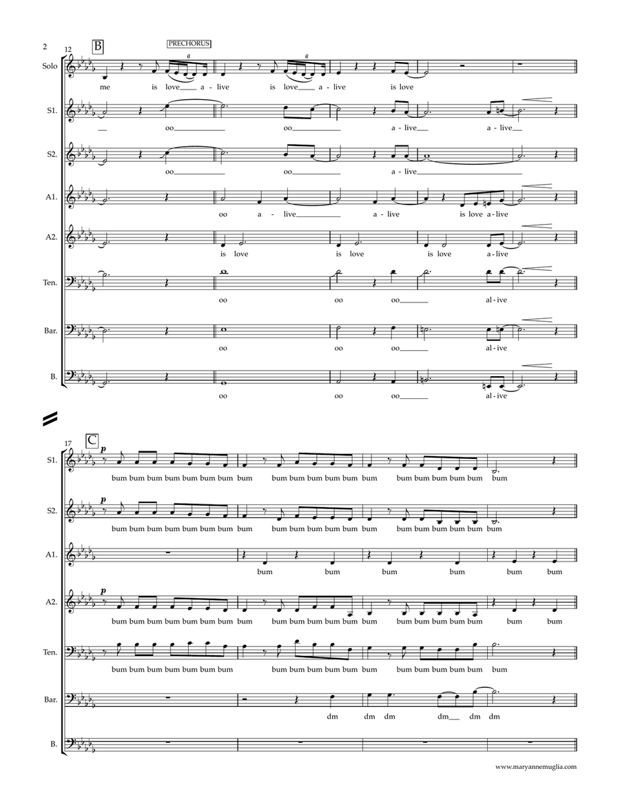 Winter Song Divisi scores gallery preview page 2