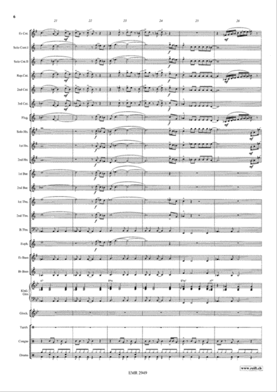 La Musique La Musique Brass Band scores gallery preview page 7