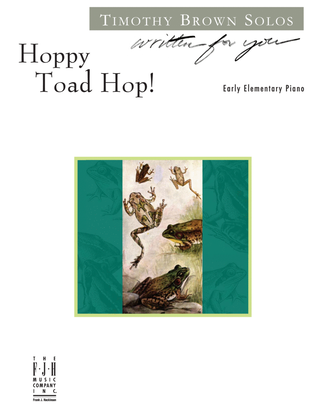 Book cover for Hoppy Toad Hop!