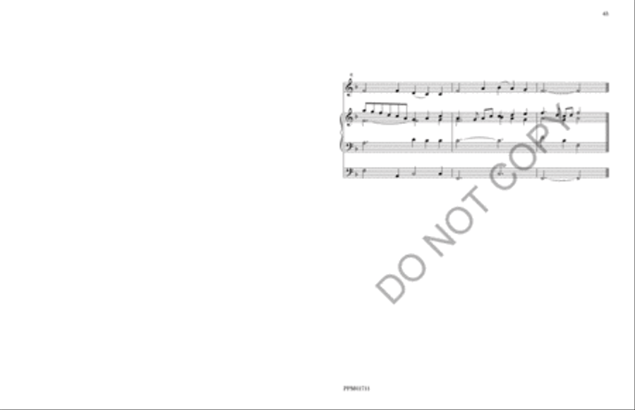 Twenty-five Organ Accompniments for Unison Hymn Singing Unison Choir scores gallery preview page 48