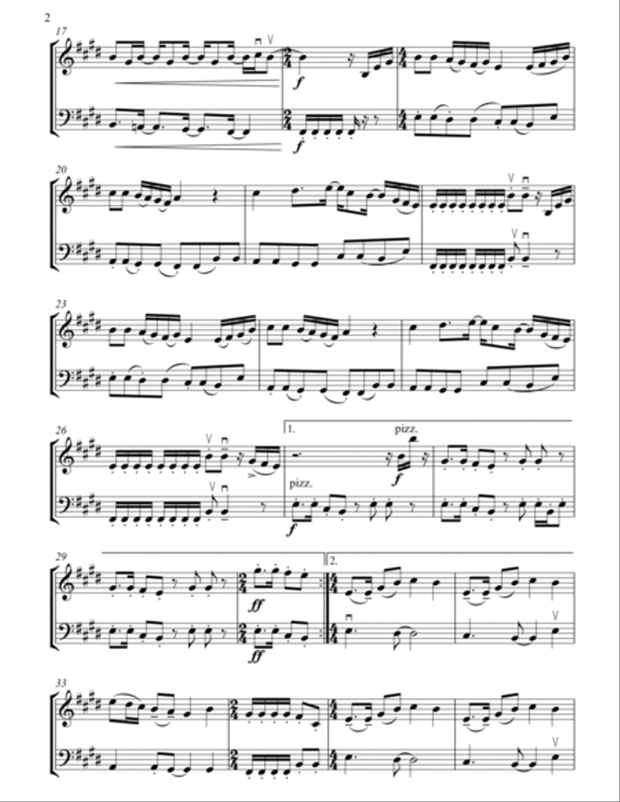 Doraemon String Duet scores gallery preview page 2