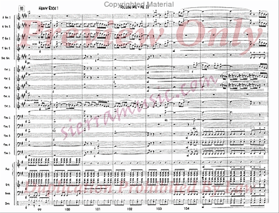Follow Me Follow Me Jazz Ensemble scores gallery preview page 14