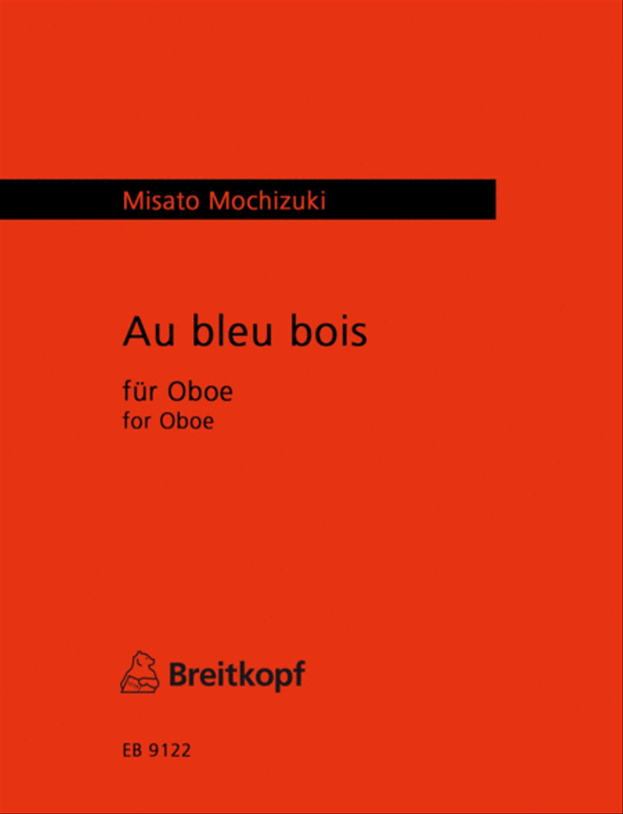 Au bleu bois Au bleu bois Oboe Solo scores gallery preview page 1