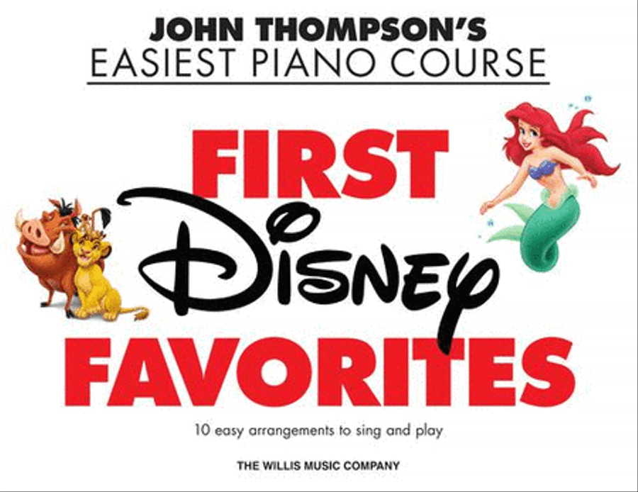 First Disney Favorites Easy Piano scores gallery preview page 2
