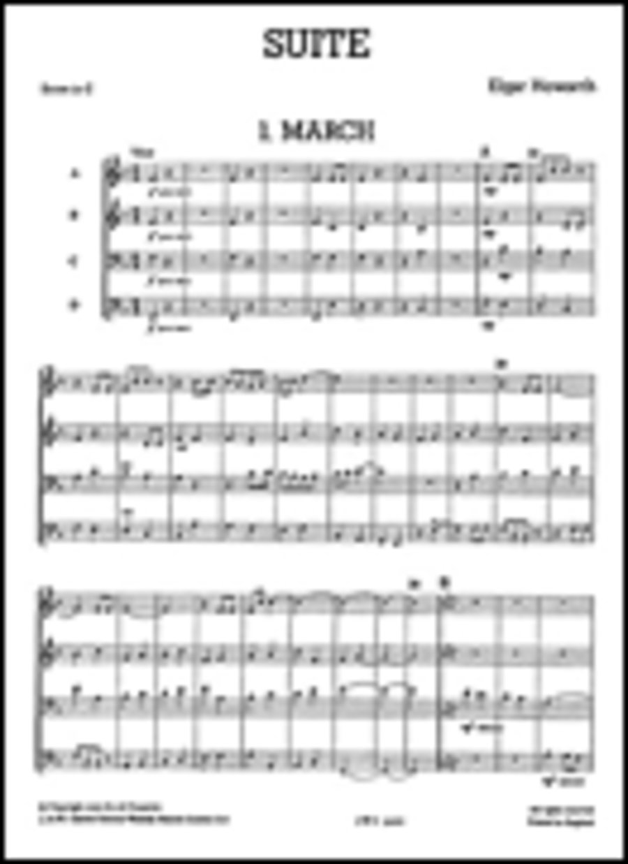 Junior Just Brass 01: Howarth Suite for Brass 4 Part