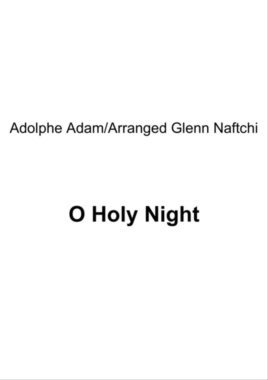 O Holy Night Violin Solo scores gallery preview page 1