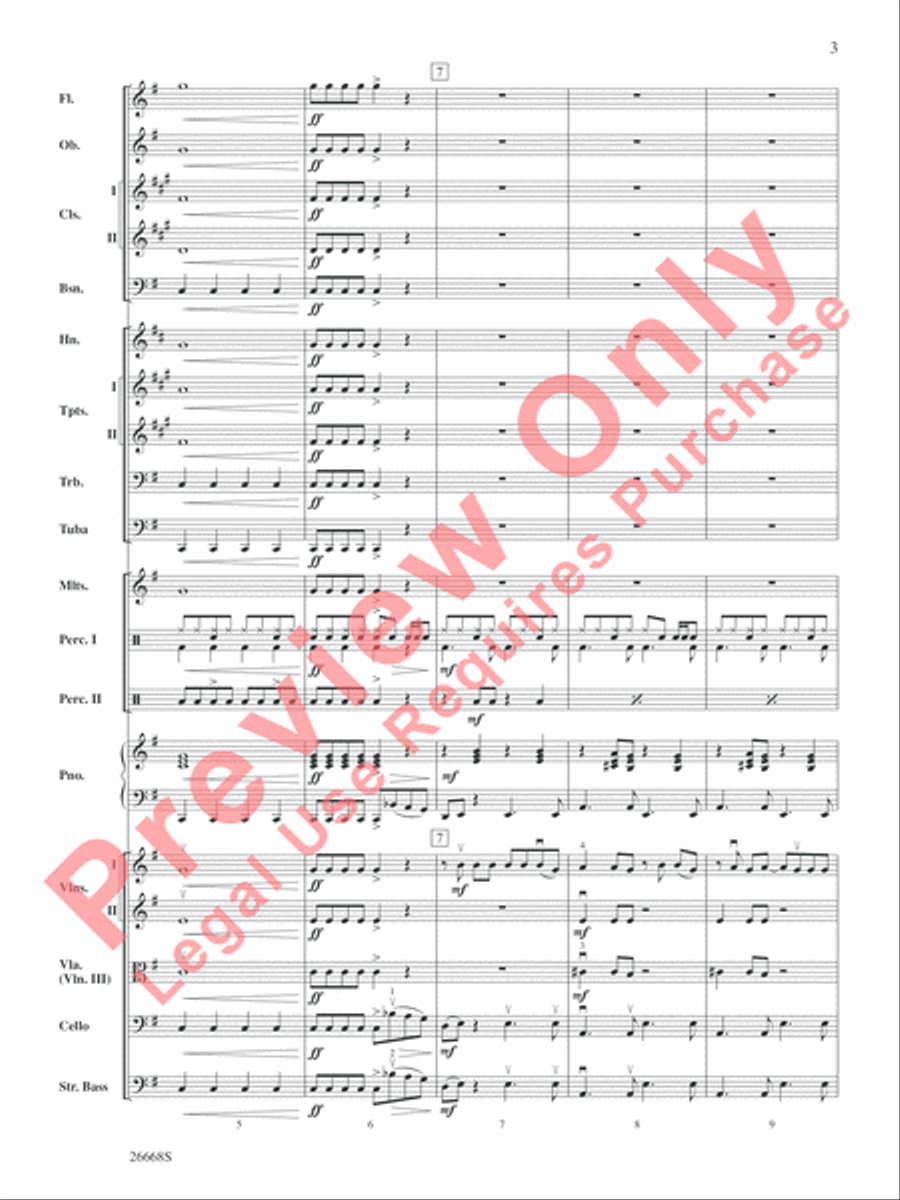 Grease Full Orchestra scores gallery preview page 4