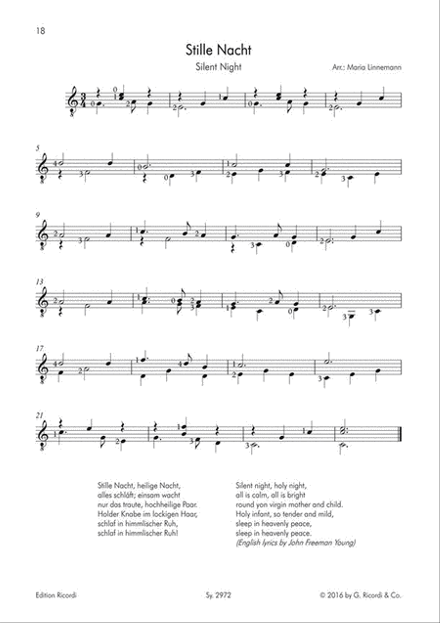 Christmas Carols Guitar scores gallery preview page 4