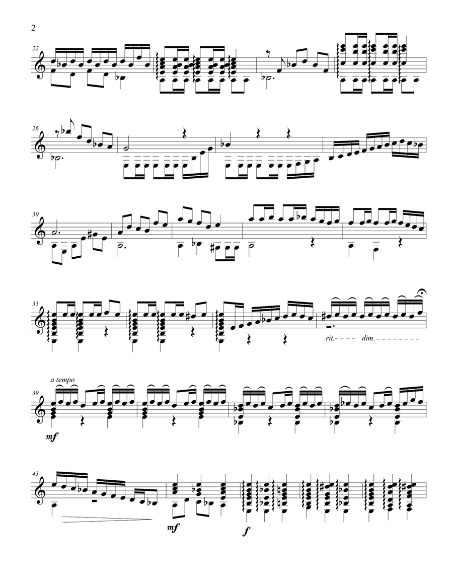 Fandanguillo Fandanguillo Guitar Solo scores gallery preview page 2
